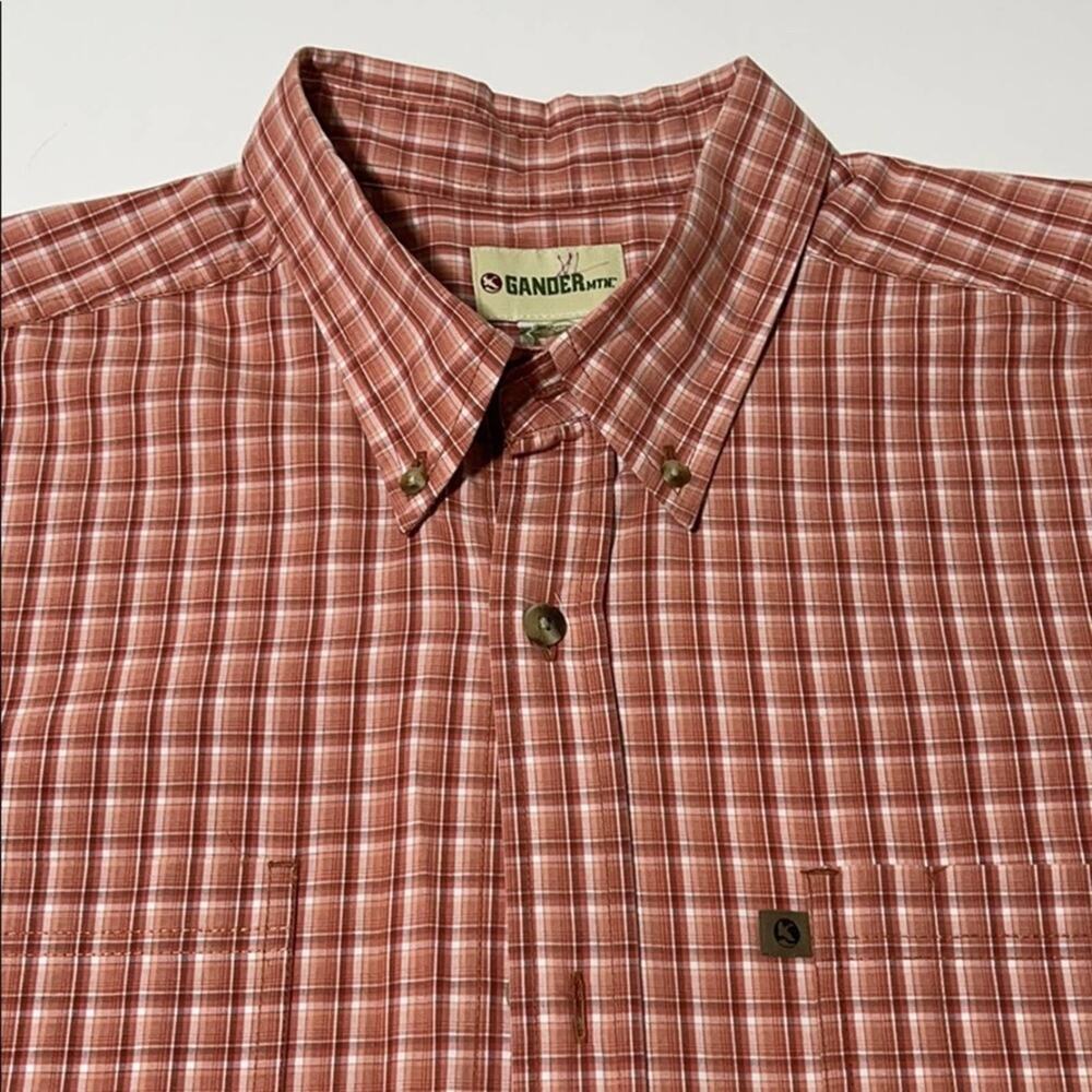 GANDER MOUNTAIN Men's XL Red Short Sleeve Shirt